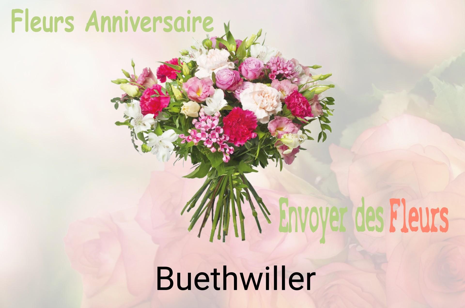 Bouquet de fleurs d’anniversaire livré à Buethwiller