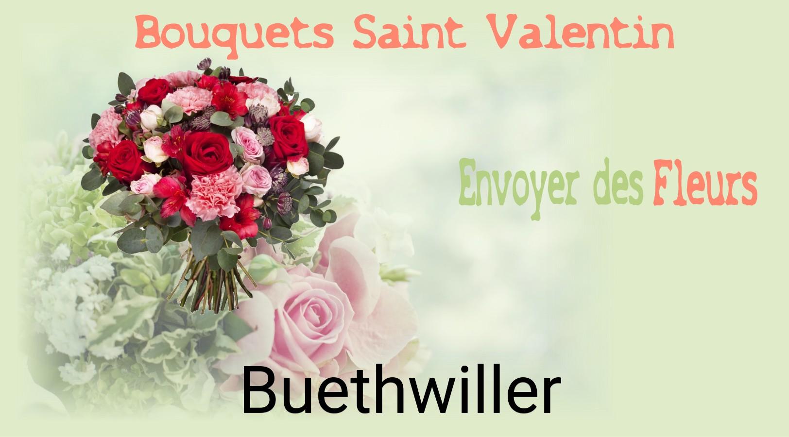 Roses de Saint-Valentin livrées à Buethwiller